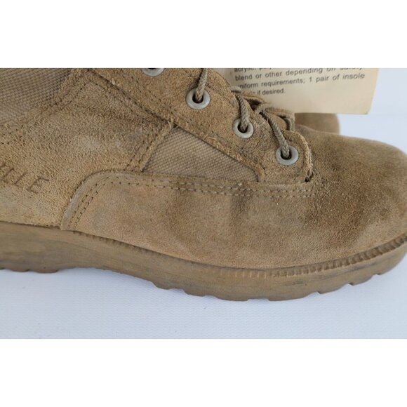 Deadstock Vtg Y2K 2004 Mens 7 Military Issue Suede Leather Goretex Combat Boots